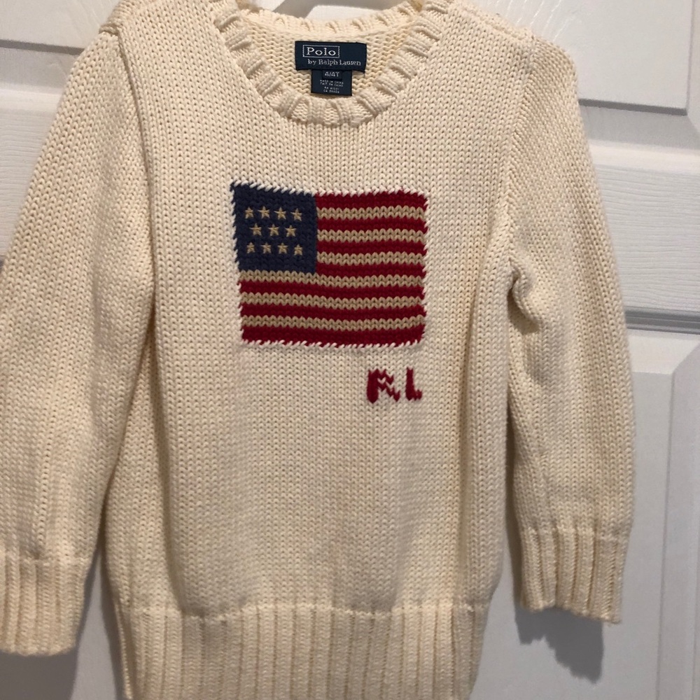 EUC kids Polo Sweater